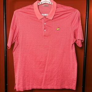 Bobby Jones Masters Coral Red Polo Shirt